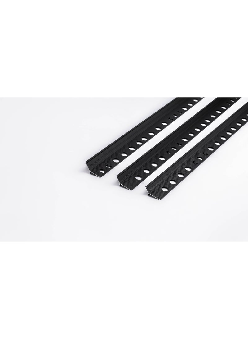 سي دي سي زوايا زينة المونيوم خارجية شكل Y مقاس 8 ملم - Image 2